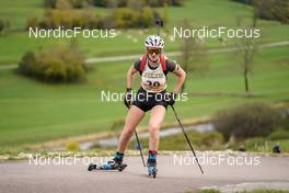 15.10.2022, Arcon, France (FRA): Chloe Favre (FRA) - Biathlon Samse Summer Tour, sprint, Arcon (FRA). www.nordicfocus.com. © Thibaut/NordicFocus. Every downloaded picture is fee-liable.