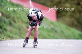 15.10.2022, Arcon, France (FRA): Edgar Geny (FRA) - Biathlon Samse Summer Tour, sprint, Arcon (FRA). www.nordicfocus.com. © Thibaut/NordicFocus. Every downloaded picture is fee-liable.