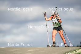 15.10.2022, Arcon, France (FRA): Katia Sarda (FRA) - Biathlon Samse Summer Tour, sprint, Arcon (FRA). www.nordicfocus.com. © Thibaut/NordicFocus. Every downloaded picture is fee-liable.