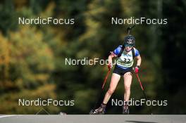 15.10.2022, Arcon, France (FRA): Emma Gachet (FRA) - Biathlon Samse Summer Tour, sprint, Arcon (FRA). www.nordicfocus.com. © Thibaut/NordicFocus. Every downloaded picture is fee-liable.