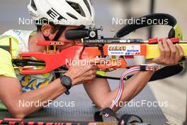 15.10.2022, Arcon, France (FRA): Lucas Perrin Pierrat (FRA) - Biathlon Samse Summer Tour, sprint, Arcon (FRA). www.nordicfocus.com. © Thibaut/NordicFocus. Every downloaded picture is fee-liable.
