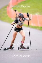 15.10.2022, Arcon, France (FRA): Margot Chichignoud (FRA) - Biathlon Samse Summer Tour, sprint, Arcon (FRA). www.nordicfocus.com. © Thibaut/NordicFocus. Every downloaded picture is fee-liable.