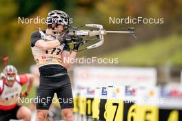 15.10.2022, Arcon, France (FRA): Yannik Kreuzer (SUI) - Biathlon Samse Summer Tour, sprint, Arcon (FRA). www.nordicfocus.com. © Thibaut/NordicFocus. Every downloaded picture is fee-liable.