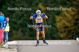 15.10.2022, Arcon, France (FRA): Timothee Grunewald (FRA) - Biathlon Samse Summer Tour, sprint, Arcon (FRA). www.nordicfocus.com. © Thibaut/NordicFocus. Every downloaded picture is fee-liable.