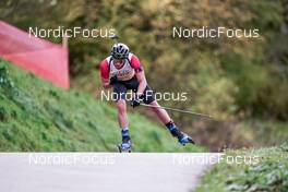 15.10.2022, Arcon, France (FRA): Lou Thievent (FRA) - Biathlon Samse Summer Tour, sprint, Arcon (FRA). www.nordicfocus.com. © Thibaut/NordicFocus. Every downloaded picture is fee-liable.