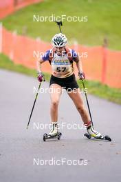 15.10.2022, Arcon, France (FRA): Amandine Mengin (FRA) - Biathlon Samse Summer Tour, sprint, Arcon (FRA). www.nordicfocus.com. © Thibaut/NordicFocus. Every downloaded picture is fee-liable.