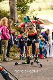 15.10.2022, Arcon, France (FRA): Martin Botet (FRA) - Biathlon Samse Summer Tour, sprint, Arcon (FRA). www.nordicfocus.com. © Thibaut/NordicFocus. Every downloaded picture is fee-liable.