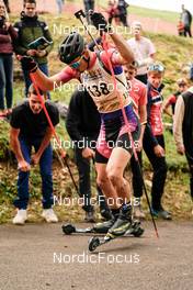 15.10.2022, Arcon, France (FRA): Esteban Javaux (FRA) - Biathlon Samse Summer Tour, sprint, Arcon (FRA). www.nordicfocus.com. © Thibaut/NordicFocus. Every downloaded picture is fee-liable.