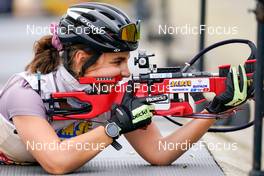 15.10.2022, Arcon, France (FRA): Gilonne Guigonnat (FRA) - Biathlon Samse Summer Tour, sprint, Arcon (FRA). www.nordicfocus.com. © Thibaut/NordicFocus. Every downloaded picture is fee-liable.
