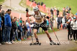 15.10.2022, Arcon, France (FRA): Mathis Faeber (GER) - Biathlon Samse Summer Tour, sprint, Arcon (FRA). www.nordicfocus.com. © Thibaut/NordicFocus. Every downloaded picture is fee-liable.