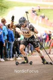 15.10.2022, Arcon, France (FRA): Remi Broutier (FRA) - Biathlon Samse Summer Tour, sprint, Arcon (FRA). www.nordicfocus.com. © Thibaut/NordicFocus. Every downloaded picture is fee-liable.