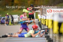 15.10.2022, Arcon, France (FRA): Antonin Guy (FRA) - Biathlon Samse Summer Tour, sprint, Arcon (FRA). www.nordicfocus.com. © Thibaut/NordicFocus. Every downloaded picture is fee-liable.