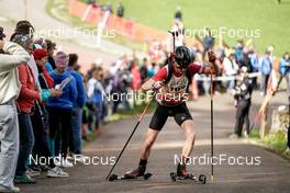 15.10.2022, Arcon, France (FRA): Arthur Thiery (FRA) - Biathlon Samse Summer Tour, sprint, Arcon (FRA). www.nordicfocus.com. © Thibaut/NordicFocus. Every downloaded picture is fee-liable.