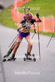 15.10.2022, Arcon, France (FRA): Julie Baverel (FRA) - Biathlon Samse Summer Tour, sprint, Arcon (FRA). www.nordicfocus.com. © Thibaut/NordicFocus. Every downloaded picture is fee-liable.