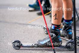 15.10.2022, Arcon, France (FRA): Mila Ambert (FRA) - Biathlon Samse Summer Tour, sprint, Arcon (FRA). www.nordicfocus.com. © Thibaut/NordicFocus. Every downloaded picture is fee-liable.