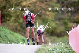 15.10.2022, Arcon, France (FRA): Adam Grosset Bourbange (FRA) - Biathlon Samse Summer Tour, sprint, Arcon (FRA). www.nordicfocus.com. © Thibaut/NordicFocus. Every downloaded picture is fee-liable.
