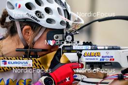 15.10.2022, Arcon, France (FRA): Caroline Colombo (FRA) - Biathlon Samse Summer Tour, sprint, Arcon (FRA). www.nordicfocus.com. © Thibaut/NordicFocus. Every downloaded picture is fee-liable.