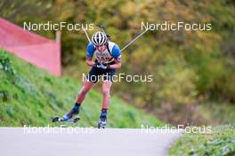15.10.2022, Arcon, France (FRA): Maxence Pialat (FRA) - Biathlon Samse Summer Tour, sprint, Arcon (FRA). www.nordicfocus.com. © Thibaut/NordicFocus. Every downloaded picture is fee-liable.