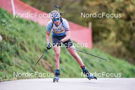 15.10.2022, Arcon, France (FRA): Clement Tessier (FRA) - Biathlon Samse Summer Tour, sprint, Arcon (FRA). www.nordicfocus.com. © Thibaut/NordicFocus. Every downloaded picture is fee-liable.