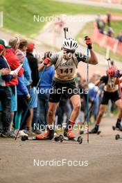15.10.2022, Arcon, France (FRA): Hugo Fink (BEL) - Biathlon Samse Summer Tour, sprint, Arcon (FRA). www.nordicfocus.com. © Thibaut/NordicFocus. Every downloaded picture is fee-liable.