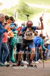 15.10.2022, Arcon, France (FRA): Mateo Gardoni (FRA) - Biathlon Samse Summer Tour, sprint, Arcon (FRA). www.nordicfocus.com. © Thibaut/NordicFocus. Every downloaded picture is fee-liable.