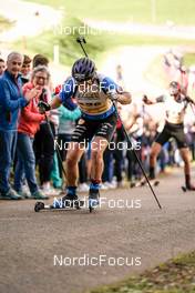 15.10.2022, Arcon, France (FRA): Antonin Guigonnat (FRA) - Biathlon Samse Summer Tour, sprint, Arcon (FRA). www.nordicfocus.com. © Thibaut/NordicFocus. Every downloaded picture is fee-liable.