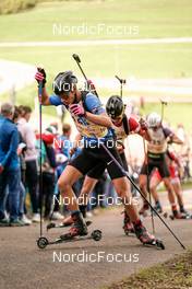 15.10.2022, Arcon, France (FRA): Lionel Jouannaud (FRA) - Biathlon Samse Summer Tour, sprint, Arcon (FRA). www.nordicfocus.com. © Thibaut/NordicFocus. Every downloaded picture is fee-liable.