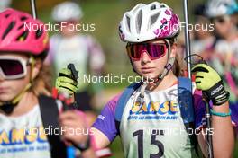 15.10.2022, Arcon, France (FRA): Lena Manzoni (FRA) - Biathlon Samse Summer Tour, sprint, Arcon (FRA). www.nordicfocus.com. © Thibaut/NordicFocus. Every downloaded picture is fee-liable.