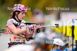 15.10.2022, Arcon, France (FRA): Chloe Bened (FRA) - Biathlon Samse Summer Tour, sprint, Arcon (FRA). www.nordicfocus.com. © Thibaut/NordicFocus. Every downloaded picture is fee-liable.