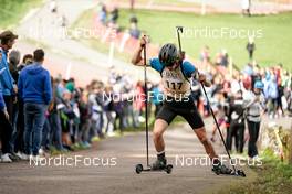 15.10.2022, Arcon, France (FRA): Max Grenard (FRA) - Biathlon Samse Summer Tour, sprint, Arcon (FRA). www.nordicfocus.com. © Thibaut/NordicFocus. Every downloaded picture is fee-liable.