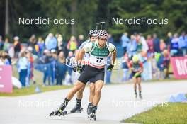 28.08.2022, Ruhpolding, Germany (GER): Philipp Nawrath (GER) - IBU Summer Biathlon World Championships, mass men, Ruhpolding (GER). www.nordicfocus.com. © Manzoni/NordicFocus. Every downloaded picture is fee-liable.