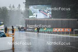 28.08.2022, Ruhpolding, Germany (GER): Feature: Track atmosphere  - IBU Summer Biathlon World Championships, mass men, Ruhpolding (GER). www.nordicfocus.com. © Manzoni/NordicFocus. Every downloaded picture is fee-liable.