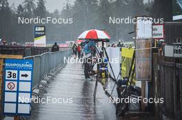 28.08.2022, Ruhpolding, Germany (GER): Feature: Track atmosphere  - IBU Summer Biathlon World Championships, mass men, Ruhpolding (GER). www.nordicfocus.com. © Manzoni/NordicFocus. Every downloaded picture is fee-liable.