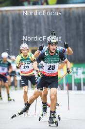 28.08.2022, Ruhpolding, Germany (GER): Dmytro Pidruchnyi (UKR) - IBU Summer Biathlon World Championships, mass men, Ruhpolding (GER). www.nordicfocus.com. © Manzoni/NordicFocus. Every downloaded picture is fee-liable.