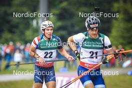 28.08.2022, Ruhpolding, Germany (GER): Jake Brown (USA) - IBU Summer Biathlon World Championships, mass men, Ruhpolding (GER). www.nordicfocus.com. © Manzoni/NordicFocus. Every downloaded picture is fee-liable.