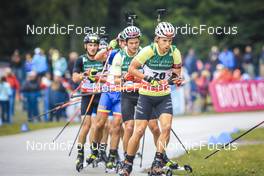28.08.2022, Ruhpolding, Germany (GER): David Zobel (GER) - IBU Summer Biathlon World Championships, mass men, Ruhpolding (GER). www.nordicfocus.com. © Manzoni/NordicFocus. Every downloaded picture is fee-liable.