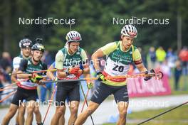 28.08.2022, Ruhpolding, Germany (GER): David Zobel (GER) - IBU Summer Biathlon World Championships, mass men, Ruhpolding (GER). www.nordicfocus.com. © Manzoni/NordicFocus. Every downloaded picture is fee-liable.