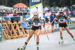28.08.2022, Ruhpolding, Germany (GER): Juliane Fruehwirt (GER) - IBU Summer Biathlon World Championships, mass women, Ruhpolding (GER). www.nordicfocus.com. © Manzoni/NordicFocus. Every downloaded picture is fee-liable.