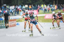 28.08.2022, Ruhpolding, Germany (GER): Suvi Minkkinen (FIN) - IBU Summer Biathlon World Championships, mass women, Ruhpolding (GER). www.nordicfocus.com. © Manzoni/NordicFocus. Every downloaded picture is fee-liable.