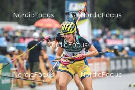 28.08.2022, Ruhpolding, Germany (GER): Elvira Oeberg (SWE) - IBU Summer Biathlon World Championships, mass women, Ruhpolding (GER). www.nordicfocus.com. © Manzoni/NordicFocus. Every downloaded picture is fee-liable.