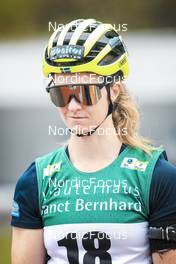 28.08.2022, Ruhpolding, Germany (GER): Mona Brorsson (SWE) - IBU Summer Biathlon World Championships, mass women, Ruhpolding (GER). www.nordicfocus.com. © Manzoni/NordicFocus. Every downloaded picture is fee-liable.