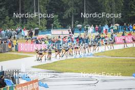 28.08.2022, Ruhpolding, Germany (GER): Event Feature: Womens race- IBU Summer Biathlon World Championships, mass women, Ruhpolding (GER). www.nordicfocus.com. © Manzoni/NordicFocus. Every downloaded picture is fee-liable.