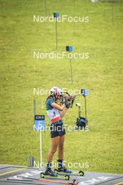 28.08.2022, Ruhpolding, Germany (GER): Lisa Vittozzi (ITA) - IBU Summer Biathlon World Championships, mass women, Ruhpolding (GER). www.nordicfocus.com. © Manzoni/NordicFocus. Every downloaded picture is fee-liable.