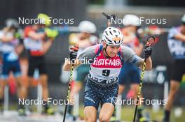 28.08.2022, Ruhpolding, Germany (GER): Maxime Germain (USA) - IBU Summer Biathlon World Championships, pursuit junior men, Ruhpolding (GER). www.nordicfocus.com. © Manzoni/NordicFocus. Every downloaded picture is fee-liable.