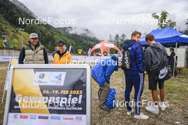 28.08.2022, Ruhpolding, Germany (GER): Event Feature - IBU Summer Biathlon World Championships, pursuit junior men, Ruhpolding (GER). www.nordicfocus.com. © Manzoni/NordicFocus. Every downloaded picture is fee-liable.
