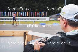 28.08.2022, Ruhpolding, Germany (GER): Event Feature: - IBU Summer Biathlon World Championships, pursuit junior men, Ruhpolding (GER). www.nordicfocus.com. © Manzoni/NordicFocus. Every downloaded picture is fee-liable.