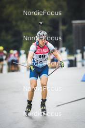 28.08.2022, Ruhpolding, Germany (GER): Otto Invenius (FIN) - IBU Summer Biathlon World Championships, pursuit junior men, Ruhpolding (GER). www.nordicfocus.com. © Manzoni/NordicFocus. Every downloaded picture is fee-liable.