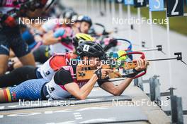 28.08.2022, Ruhpolding, Germany (GER): George Coltea (ROU) - IBU Summer Biathlon World Championships, pursuit junior men, Ruhpolding (GER). www.nordicfocus.com. © Manzoni/NordicFocus. Every downloaded picture is fee-liable.