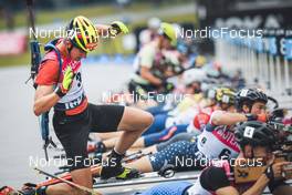 28.08.2022, Ruhpolding, Germany (GER): Fabian Kaskel (GER) - IBU Summer Biathlon World Championships, pursuit junior men, Ruhpolding (GER). www.nordicfocus.com. © Manzoni/NordicFocus. Every downloaded picture is fee-liable.