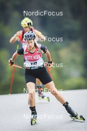 28.08.2022, Ruhpolding, Germany (GER): Charlotte Gallbronner (GER) - IBU Summer Biathlon World Championships, pursuit junior women, Ruhpolding (GER). www.nordicfocus.com. © Manzoni/NordicFocus. Every downloaded picture is fee-liable.